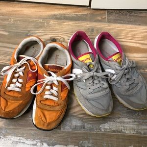 Saucony Original Jazz 2 pair used condition